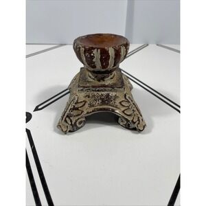 Southern Living at Home Historical‎ Bell Candle Holder Base Distressed